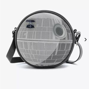 Loungefly Star Wars Death Star Pin Collector Crossbody Bag